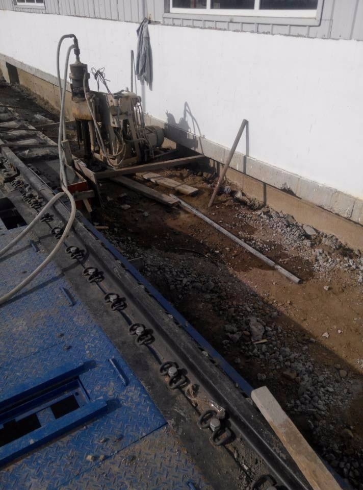 山南注浆治理铁路高路基沉陷病害